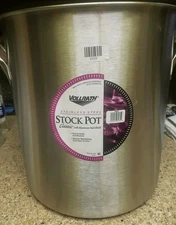 VOLLRATH 78640 Aluminum 60 Qt. Quart Stock Pot w/ Handles NEW