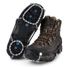 Yaktrax Diamond Grip - Snow Ice Traction Cleats LARGE winter traction