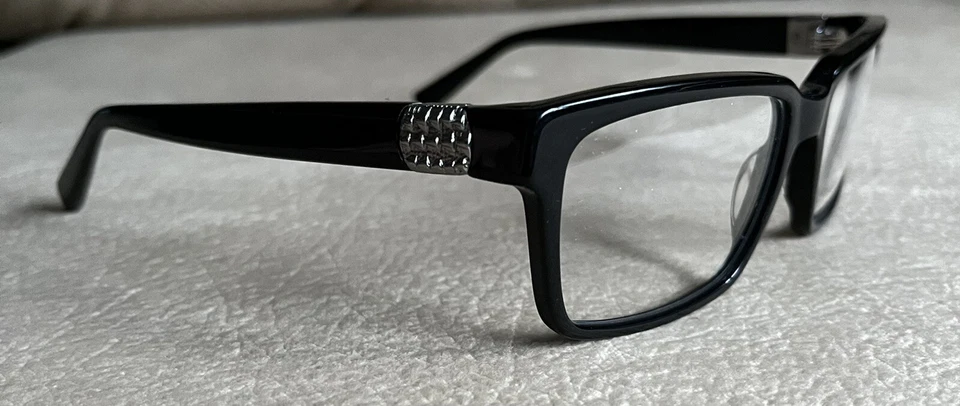 Brand New David Yurman DY647 01 S Black Onyx w/Silver Eyeglasses - Image 2 of 4