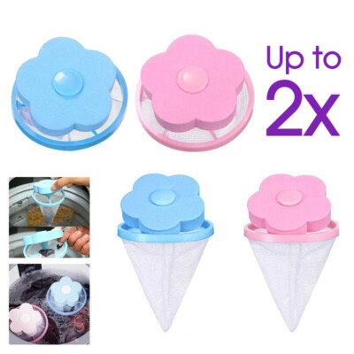 Washing Machine Filter Bag Floating Lint Hair Catcher Mesh Pouch ...