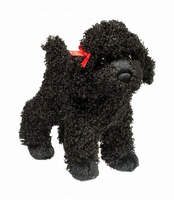 white poodle stuffed animal