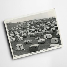 A6 PRINT - Vintage Wales - The Caravan Site, Trecco Bay, Porthcawl (d)