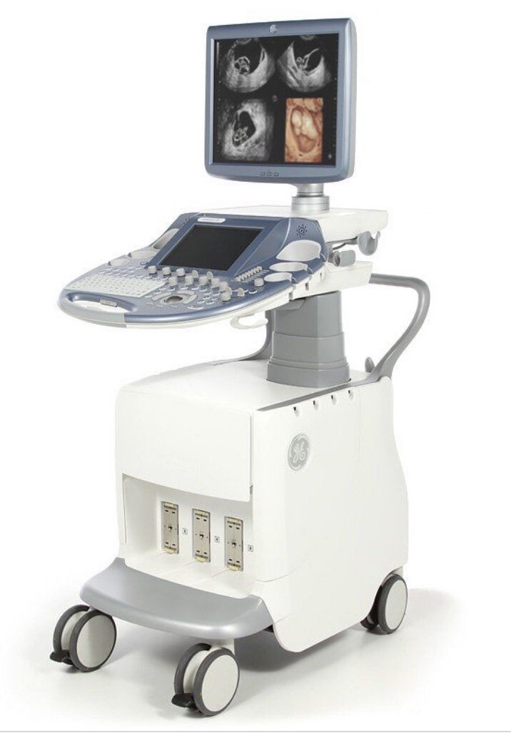 GE Voluson E6 Ultrasound BT16 With 3 News Probes