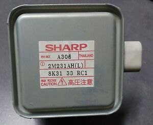 SHARP Microwave Magnetron Tube A306 2M231AH (L) | eBay