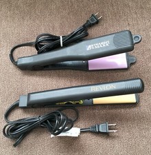 Plancha plancha de pelo Revlon lote de 2, 1 pulgada y 1 3/4 pulgada.