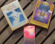 Three Decks of Oracle cards
