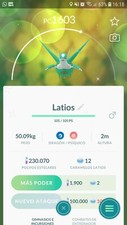 SHINY LEGENDARY LATIOS - PKMN GO - NON REGISTERED