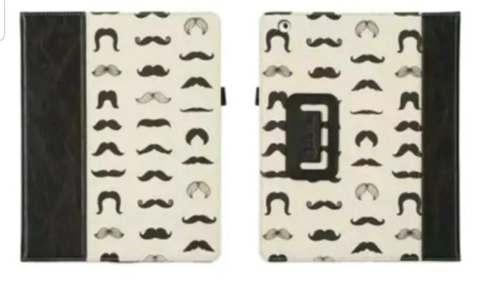 Griffin iPad 2/3/4 Mustachio Folio Case Cover & Stand W/AutoWake Feature - Image 3 of 4
