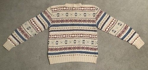POLO by RALPH LAUREN HAND KNITTED 100% COTTON SWEATER MEDIUM - Picture 2 of 4