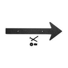 8 inch Large Modern House Numbers for outside Black plastic floating number w...