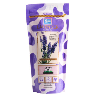 [YOKO] Lavender Spa Milk Salt Brightening Peeling Body Scrub 300g NEU
