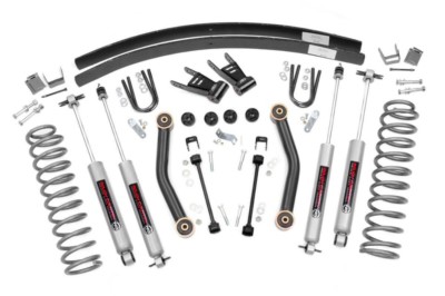Rough Country 4.5'' Suspension Lift Kit Rear AAL for Jeep Cheroke XJ  84-01 623N2