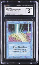 Magic: The Gathering MTG Braingeyser [Alpha Edition] Graded CGC 5 Excellent