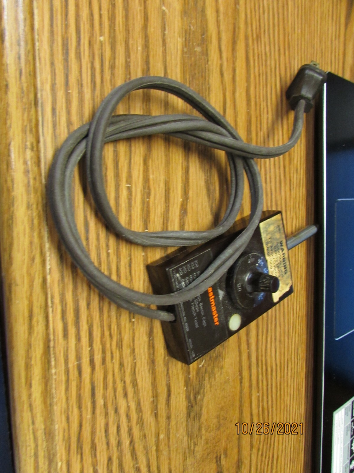 toastmaster electric fry pan power supply model 1208 eBay