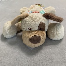 Mary Meyer Taggies Puppy Dog Stuffed Animal Plush Brown