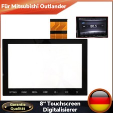 Per Mitsubishi Outlander Mirage 2019-2022 8'' Vetro Touch Screen Digitalizzatore Ricambio