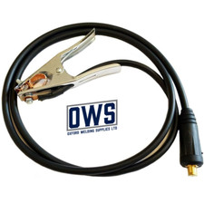 EARTH CLAMP CABLE WELDING GROUND GRIP LEAD 300A ARC MIG TIG 10-25/35-50 DINS 3M