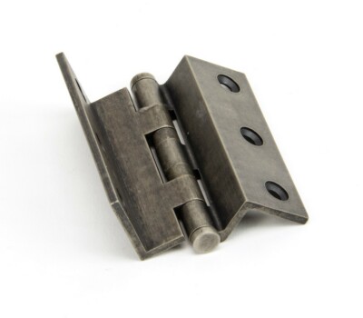 Vom Amboss 91823 antikes Zinn 2 1/2'' sturmsicheres Scharnier 1951 (Paar)