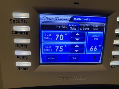 Crestron TPS-4L Touch Screen Panel (Light Almond) - Excellent Fully Tested