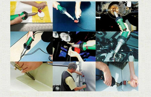 1600W Hot Air Torch PVC Plastic Welder Welding Heat Gun Vinyl Floor Welding Kit - Picture 12 of 12