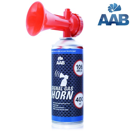 5 x AAB SIGNAL GAS HORN 400ml - NEBEL-HORN, DRUCKLUFT, EXTREM 106dB(A), HUPE-N - Bild 4 von 8