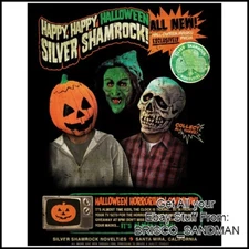 Fridge Fun Refrigerator Magnet HALLOWEEN 3 Movie Silver Shamrock Ad Horror Witch