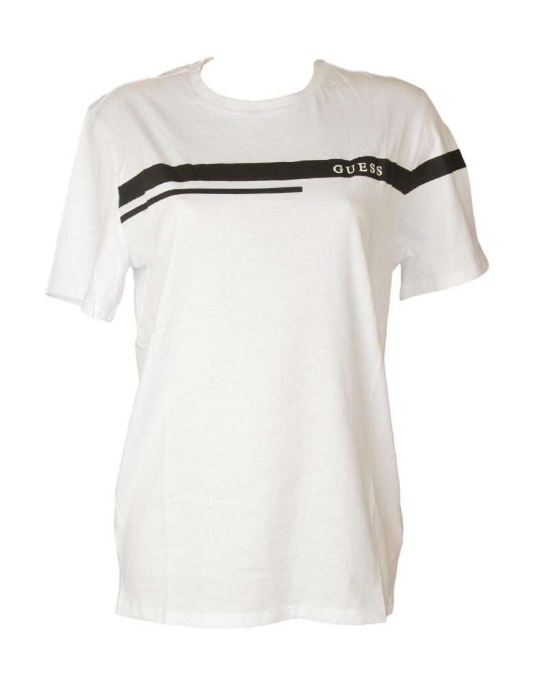 Футболка SG uomo GUESS manica corta girocollo con stampa с логотипом puro cotone articol 15190₽