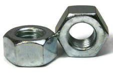 Zinc Plated Steel Heavy Hex Finish Nuts Extra Thick Hex Nuts - 1/4" To 2"