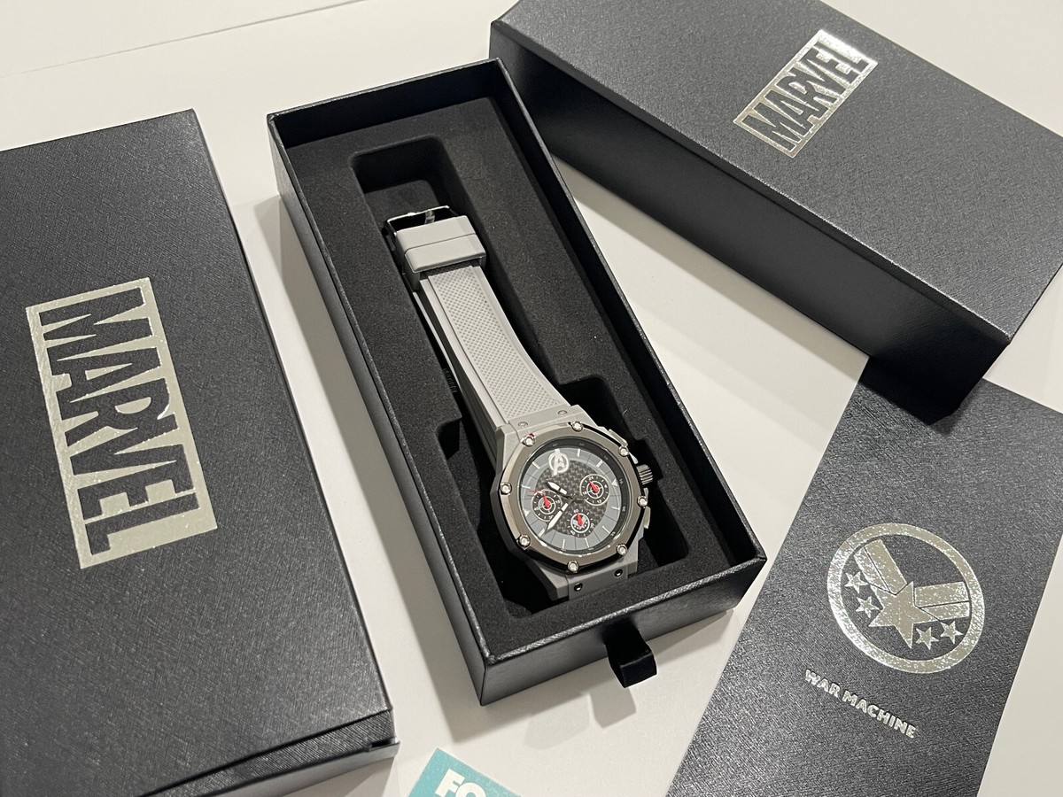 MEISTER AMBASSADOR X MIYOTA JS20 MARVEL AVENGERS WAR MACHINE WATCH