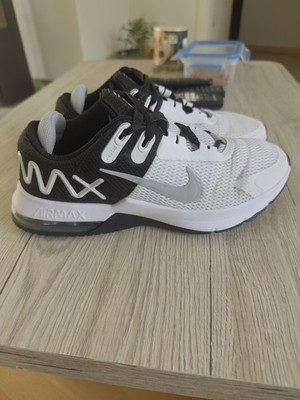 Nike Herren Air Max Alpha Trainer 4 Schuhe Schwarz Weiß Leicht Sneaker EU 41