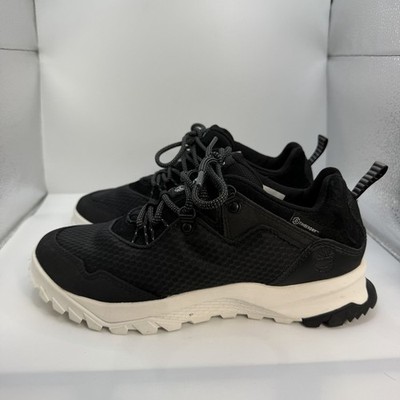 Timberland Garrison Trail wasserdichte niedrige Wanderschuhe schwarz Damengröße 7W A29A9
