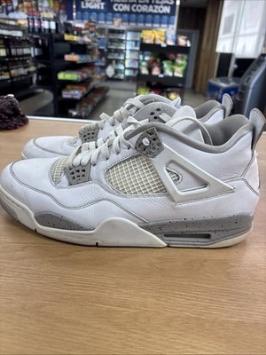 Air Jordan 4 Retro Size 13 (Fire Red/White/Black/Cement Grey)(Rare)