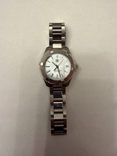 TAG Heuer Aquaracer White Mother of Pearl Women's Watch - WBD1314.BA0740
