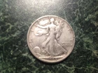 1944-S Walking Liberty Half Dollar (yellow/red)