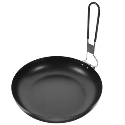 Camping Antihaft-Pfanne Praktische Bratpfanne Kochtopf Eisen Kochutensilien - Bild 1 von 4
