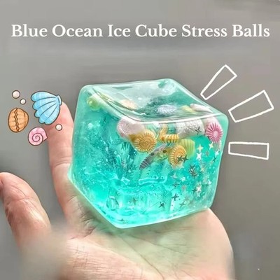 Schylling Nice Cube Nee Doh Stressball - Sensorisches Spielzeug, Needoh Fidget Toys, Anxi