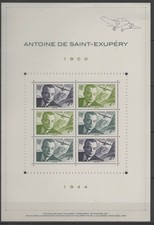 FRANCE 2021 Feuillet Poste Aérienne N° Y&T PA 86 "ANTOINE DE SAINT-EXUPERY" (**)