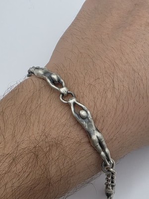 ALIAS ACROBAT STERLINGSILBER 925 ARMBAND 7'' ZOLL LANG 