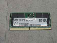 16 GB SK Hynix 16GB PC5-4800B DDR5 38400 SODIMM RAM for LAPTOP