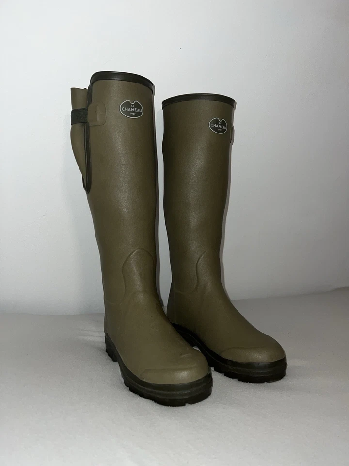 Le Chameau Damen Gummistiefel Vierzonord Naturkautschuk Gummistiefel - Bild 2 von 4