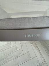 Snuzpod 5 Bedside Crib Stone Colour with Mattress and Protector