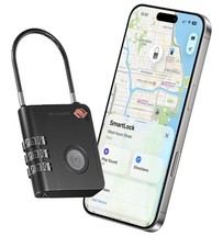 KeySmart SmartLock Tracking Luggage Locks TSA Approved - New, Sealed
