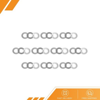 10pcs - AXK2035 Thrust Needle Roller Bearings 20x35x2mm with AS2035 Washers
