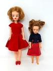Vintage Ideal Toys Corp Tammy and her Sister Pepper Lot of 2 Dolls