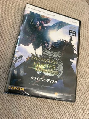 Monster Hunter Frontier Online Promo Client Disc Sealed Capcom Japan PC