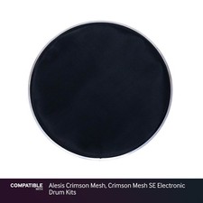 Black 12" Mesh Drum Head for Alesis Crimson Mesh, Crimson Mesh SE Electronic Dru