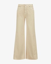 Cambio D. Pantalone Palazzo Jeans colore crema NUOVO/42 UVP 169,00€ zip difettosa