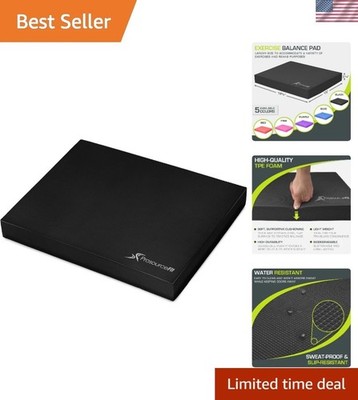 Cushioned Foam Balance Pad for Enhanced Core Strength & Rehabilitation - 300 lbs
