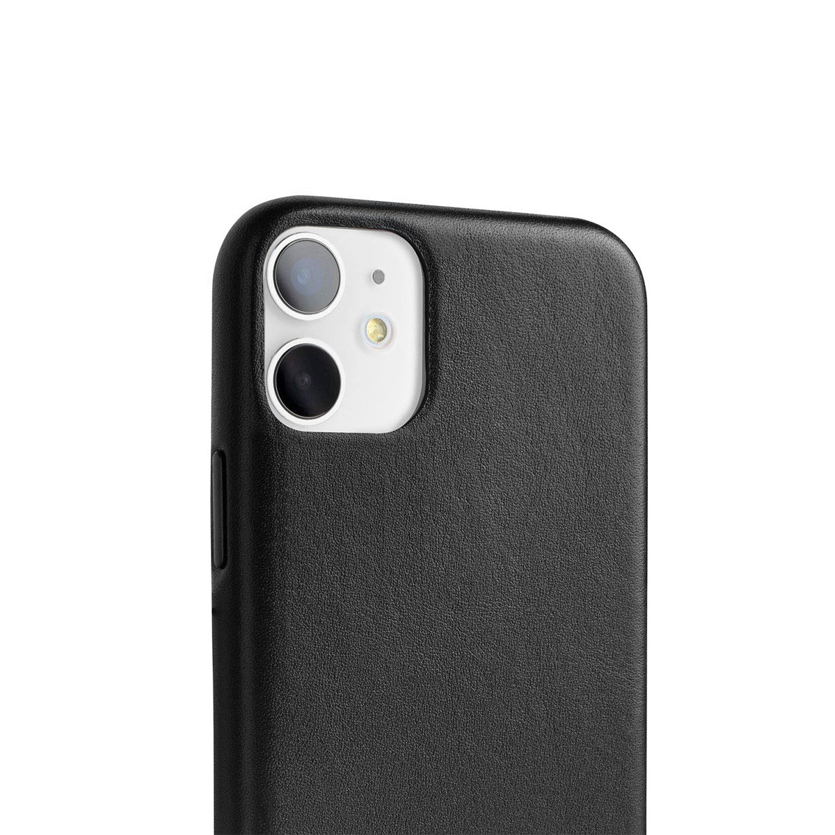 Étui iPhone 11 cuir véritable antichoc Beetlecase noir