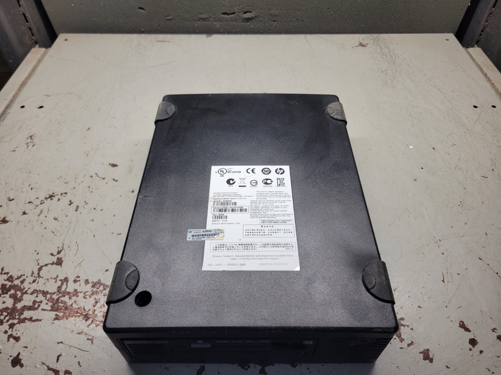 HP LTO-4 Ultrium 1760 SAS External Tape Drive